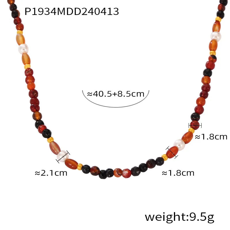 Necklace Set Portrait Stainless Steel