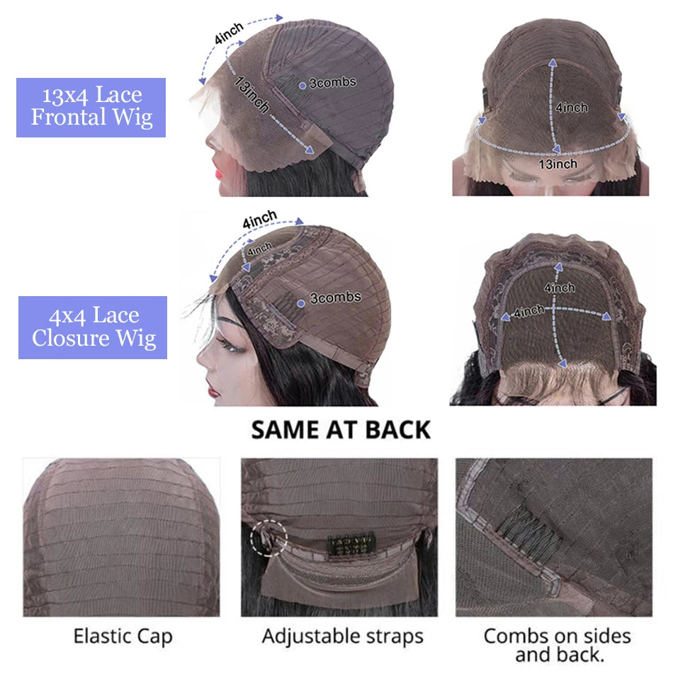 100% Remy Human Hair Wigs