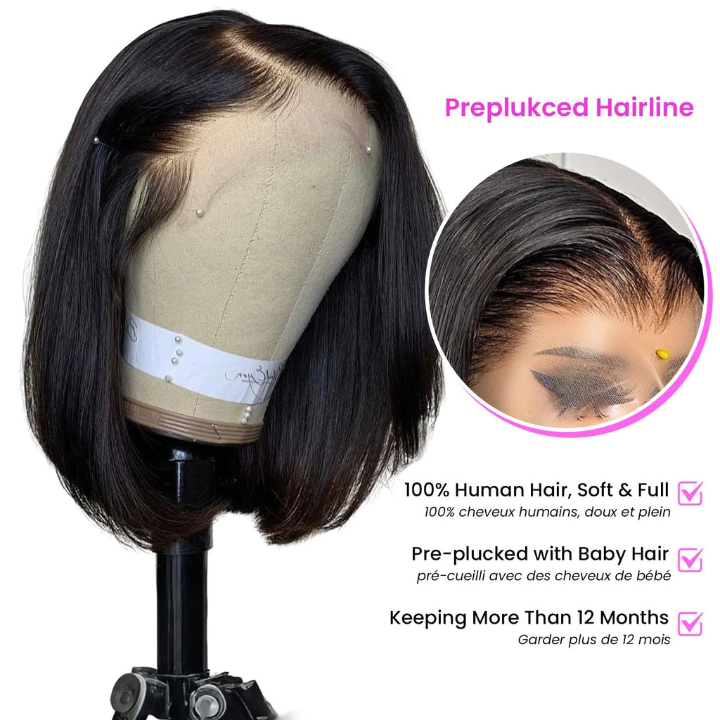 Bob Wig Human Hair