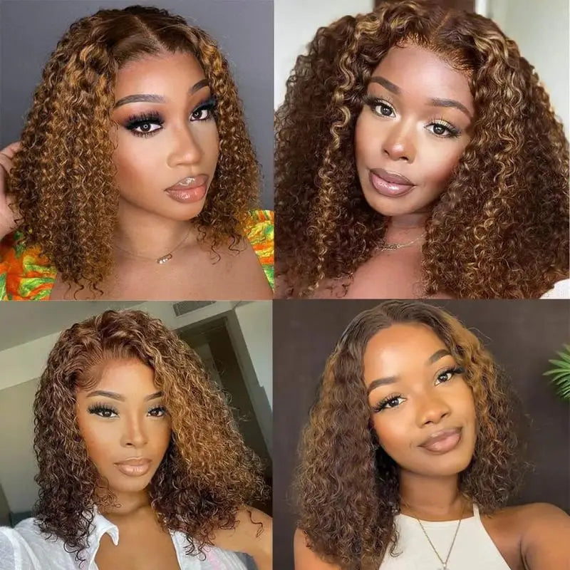 Curly Bob Wig