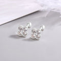 Zircon Small Piercing Stud Earring