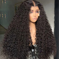 30" Long Kinky Curly Human Hair
