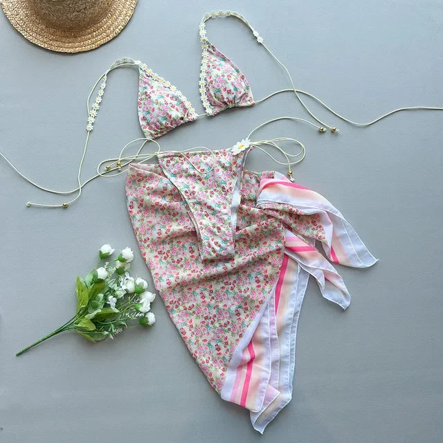 Ruffle Swimming Suits Beachwear