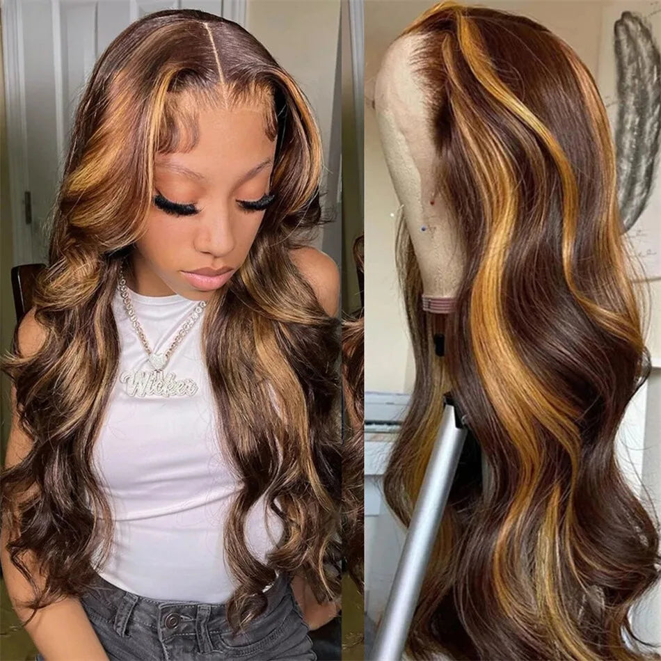 613 Blonde Wig Long Body Wave