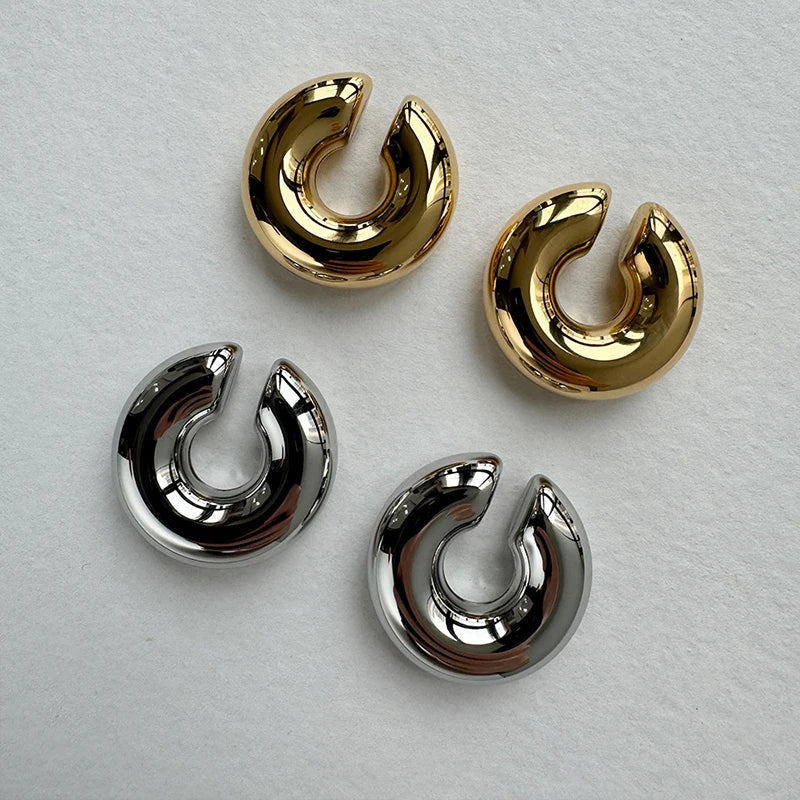 1 Pair Smooth Round C Shape Clip