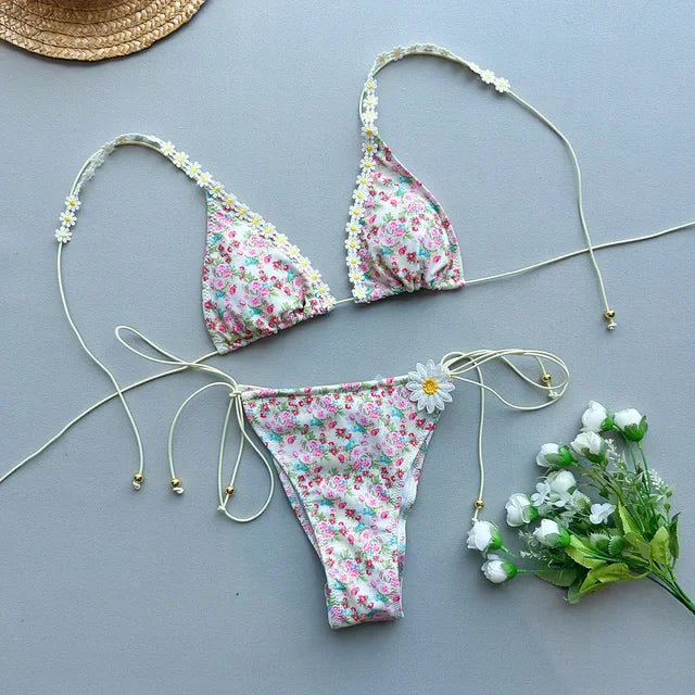 Ruffle Swimming Suits Beachwear
