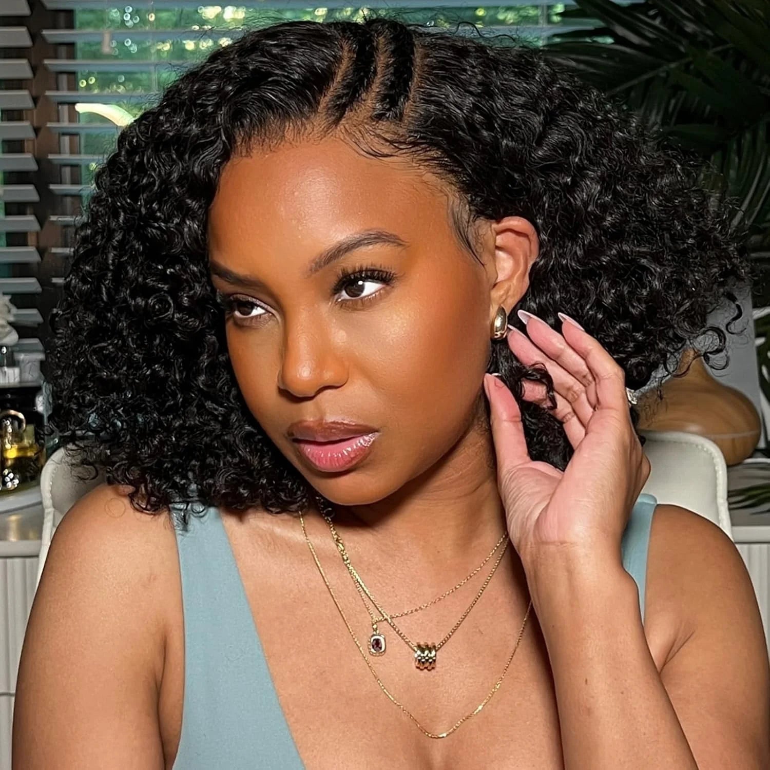 Brazilian Curly Lace Front Wig