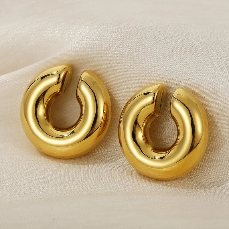 1 Pair Smooth Round C Shape Clip