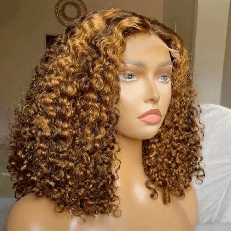 Curly Bob Wig