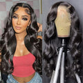 13x4 HD Transparent Lace Front Human Hair Wigs