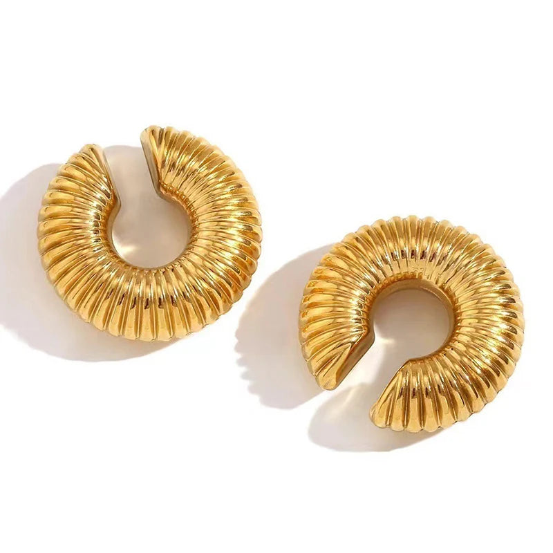 1 Pair Smooth Round C Shape Clip