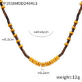 Necklace Set Portrait Stainless Steel