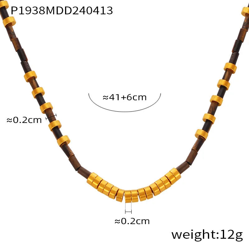 Necklace Set Portrait Stainless Steel