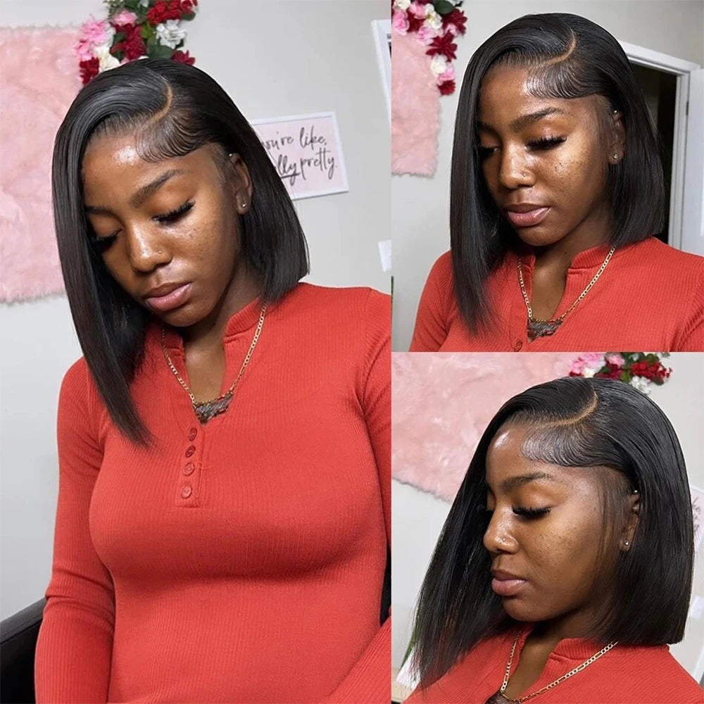 12 14 Inch Straight Short Bob