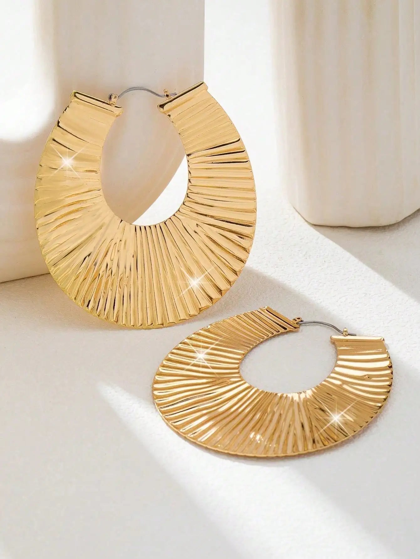 A Pair of Exaggerated,