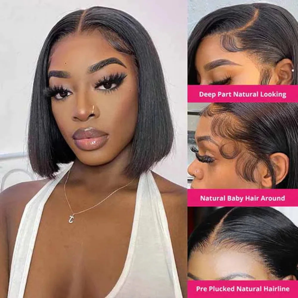 Short Bob 100% Human Hair