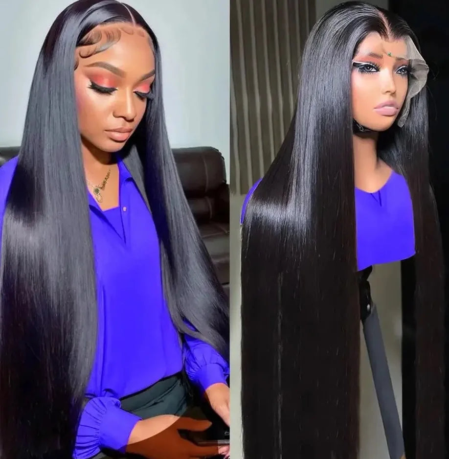 Long Soft Hair Straight Black
