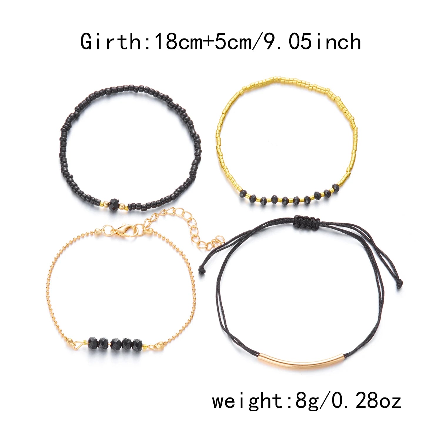 Crystal Beaded Bracelet