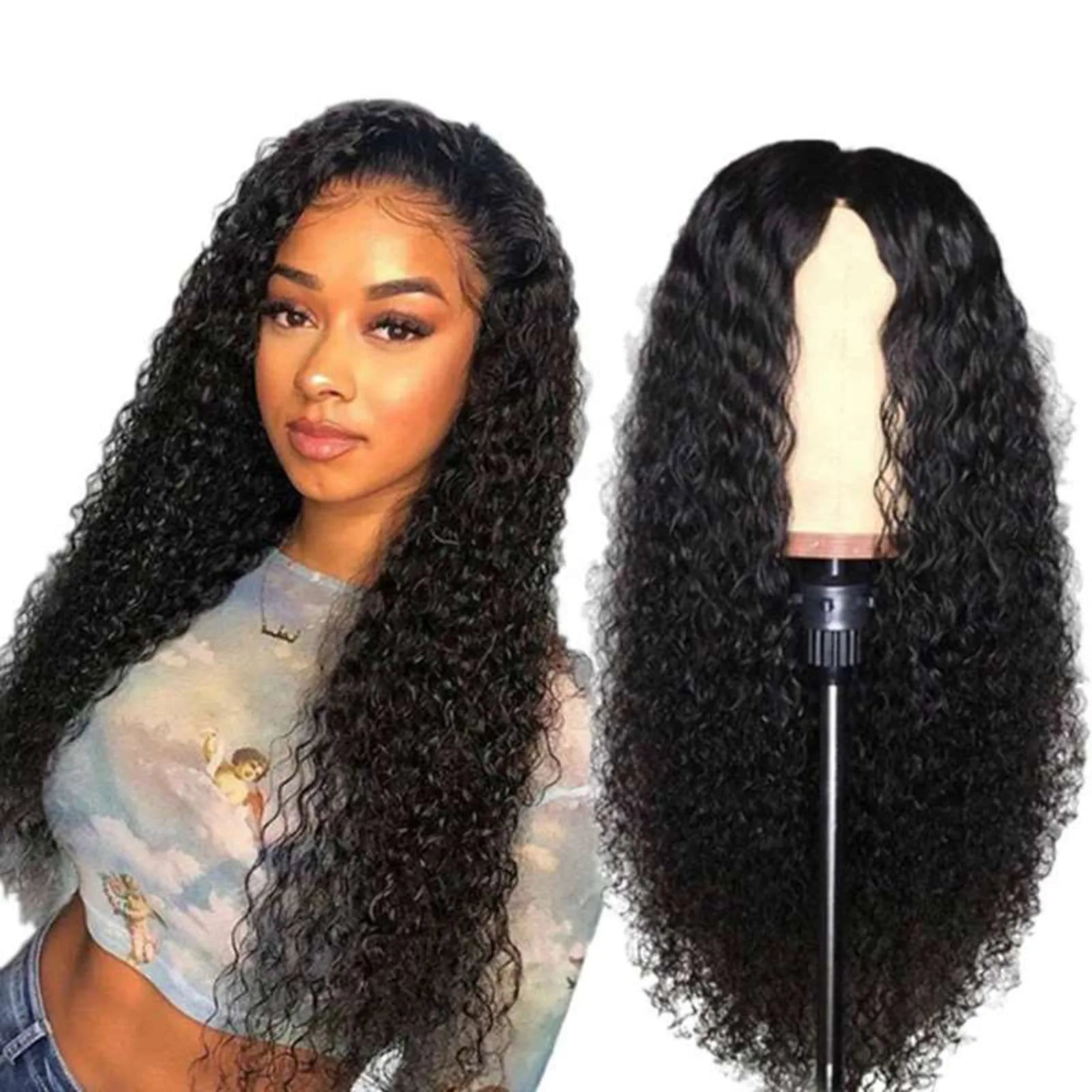 Long Hair Curly Wigs