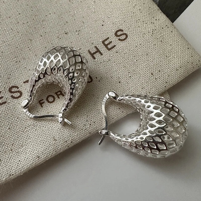 Big Web Earring