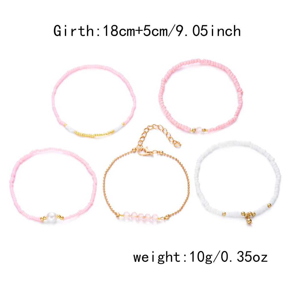 Crystal Beaded Bracelet