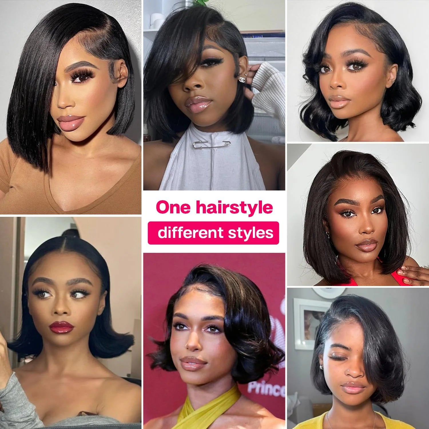 Bob Wig Human Hair