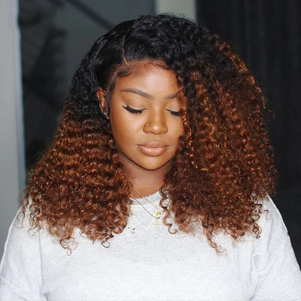 1B 30 Short Bob Kinky Curly