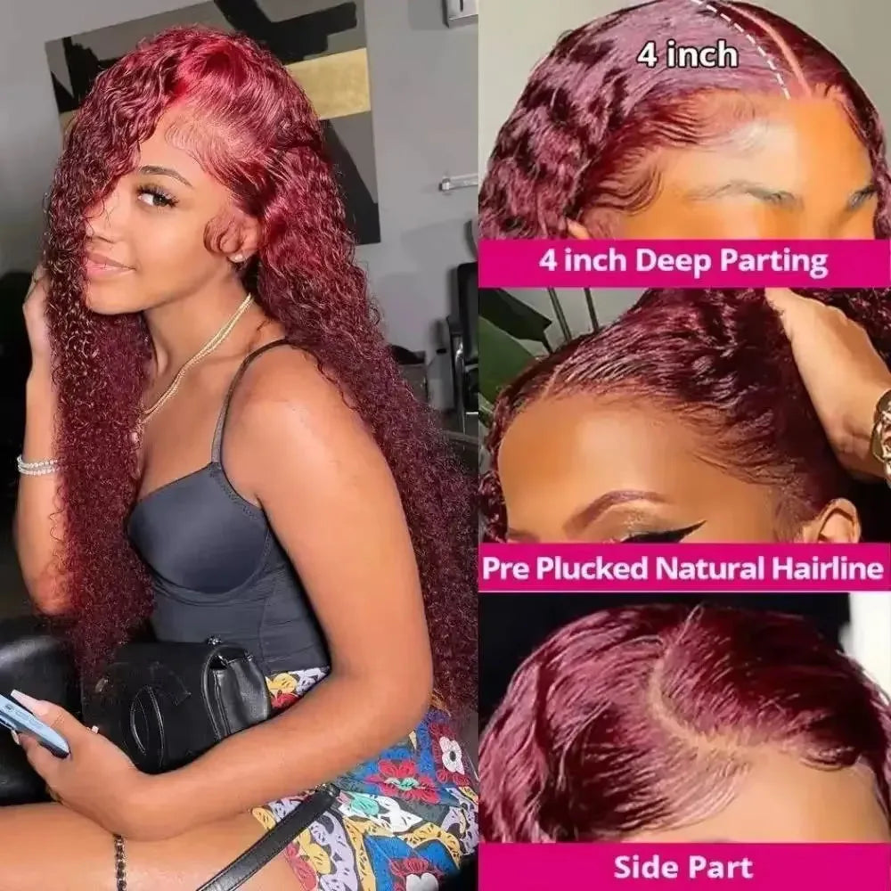 Burgundy Preplucked