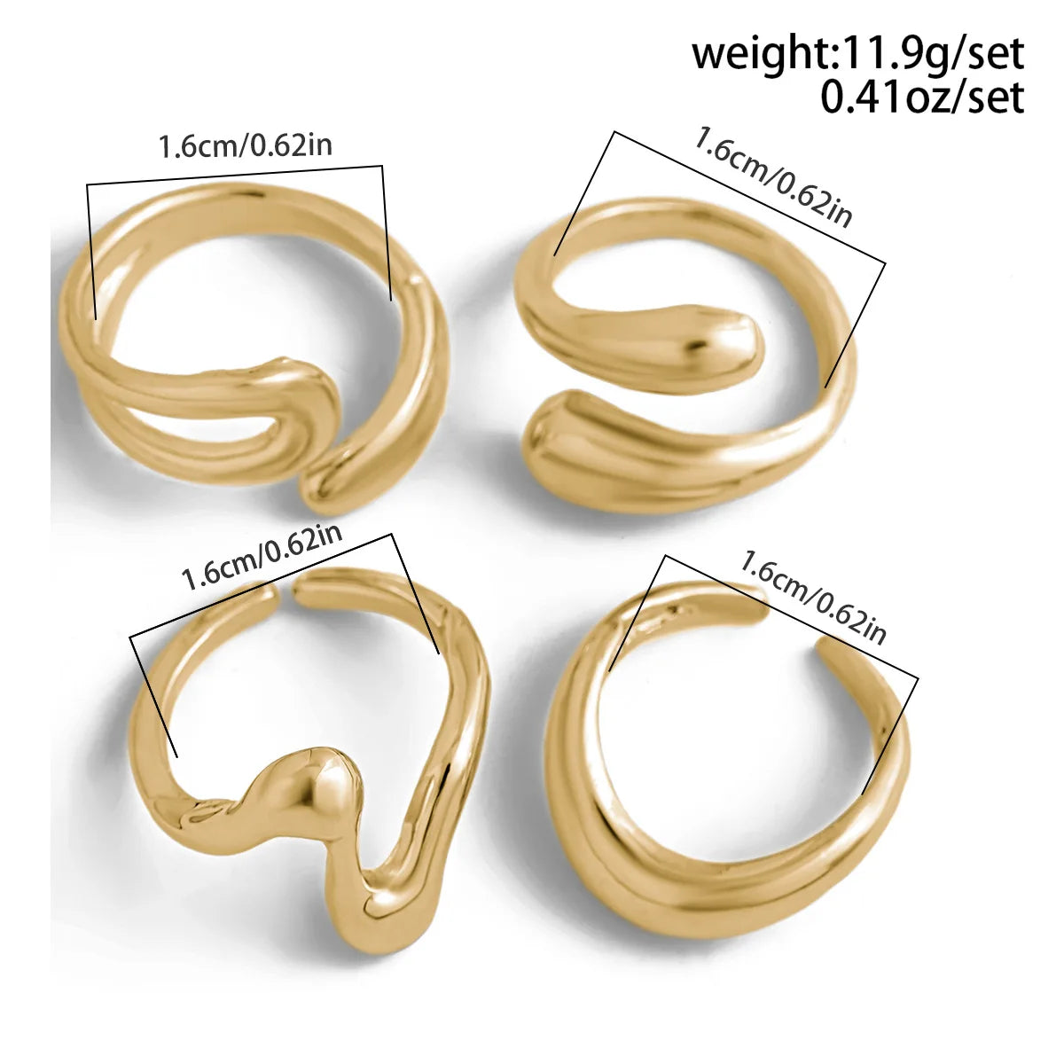 Irregular Geometric Rings