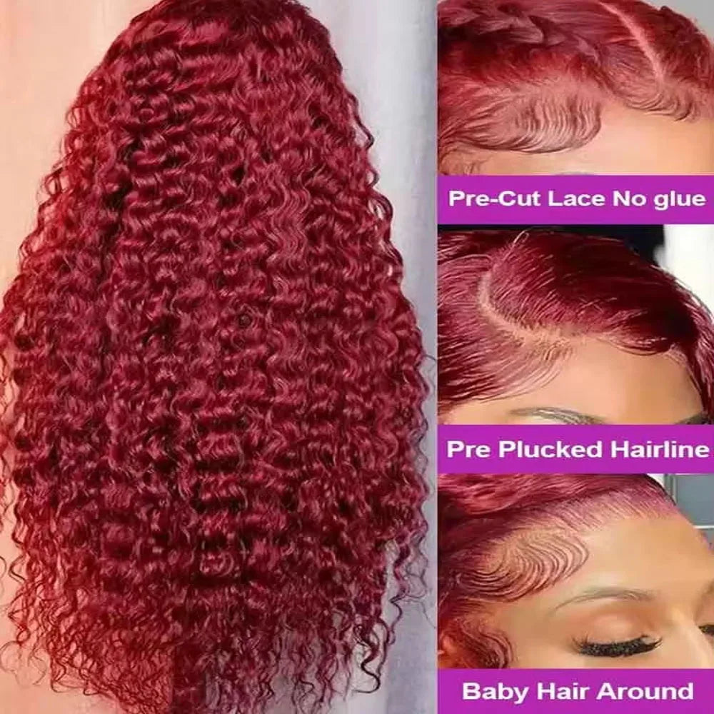 Burgundy Preplucked