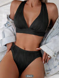 Cross String High Waist
