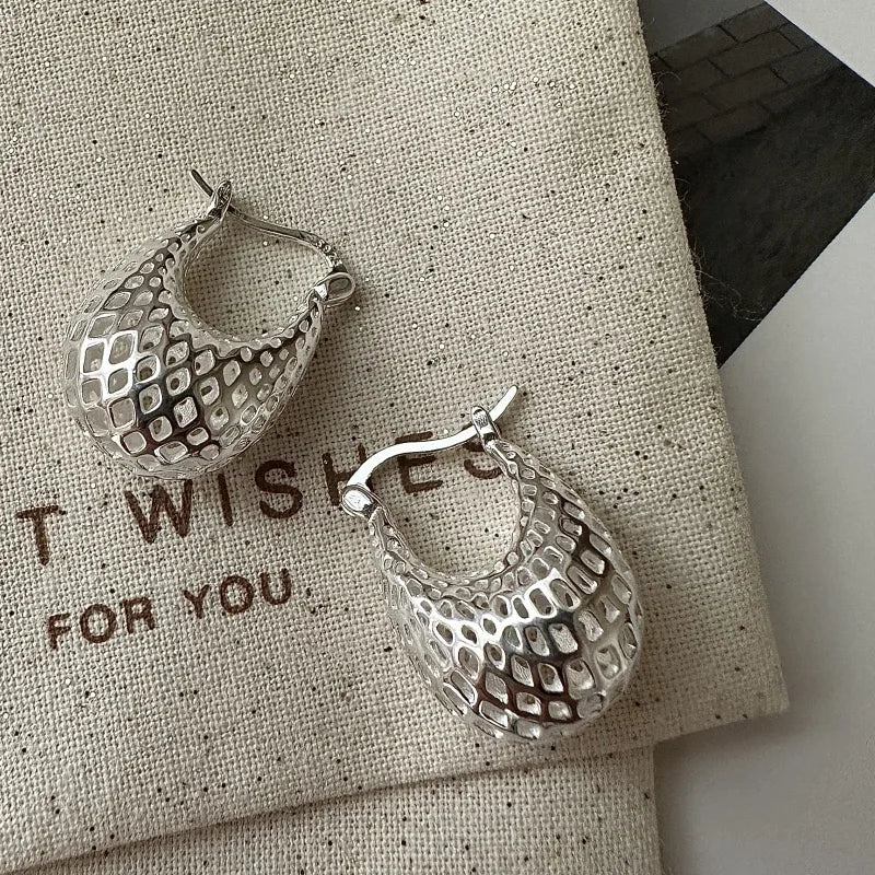 Big Web Earring