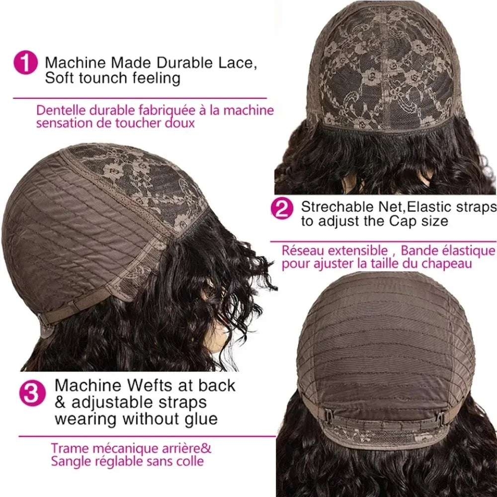 Short Curly Bob Human Hair