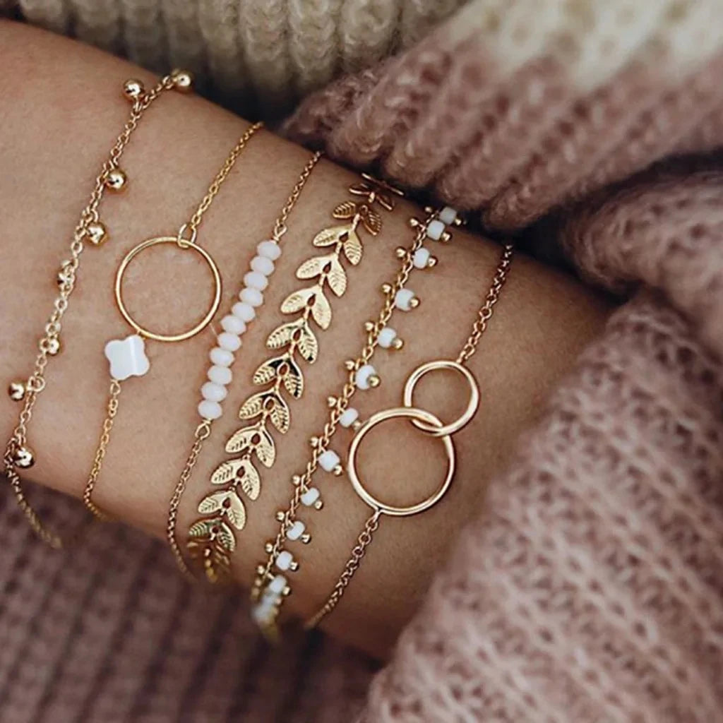 Trendy 6-Piece Bracelet