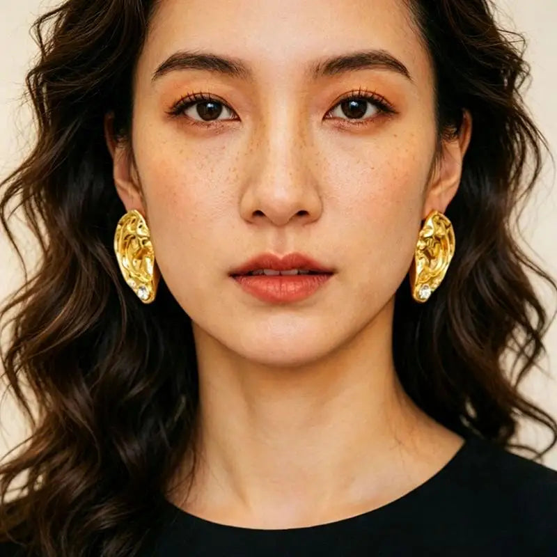 Ear Shaped Earrings