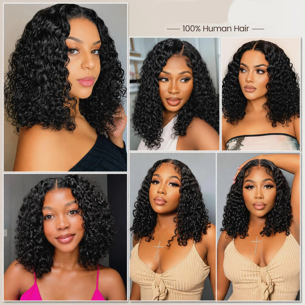 Deep Wave Bob Wig