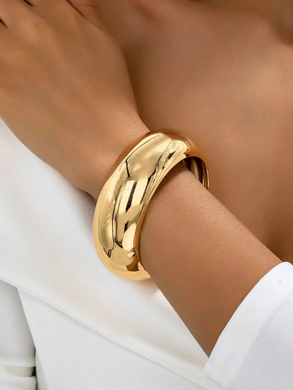 Bracelet with a Wide,