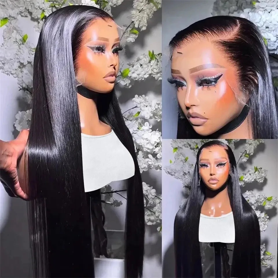 Long Soft Hair Straight Black