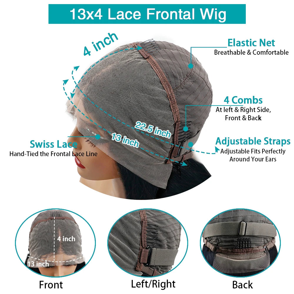 Brazilian Curly Lace Front Wig