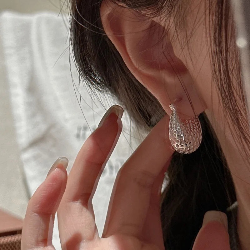 Big Web Earring