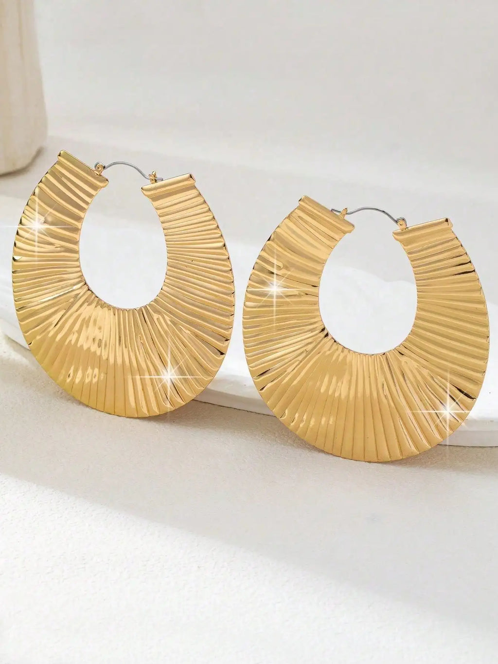A Pair of Exaggerated,