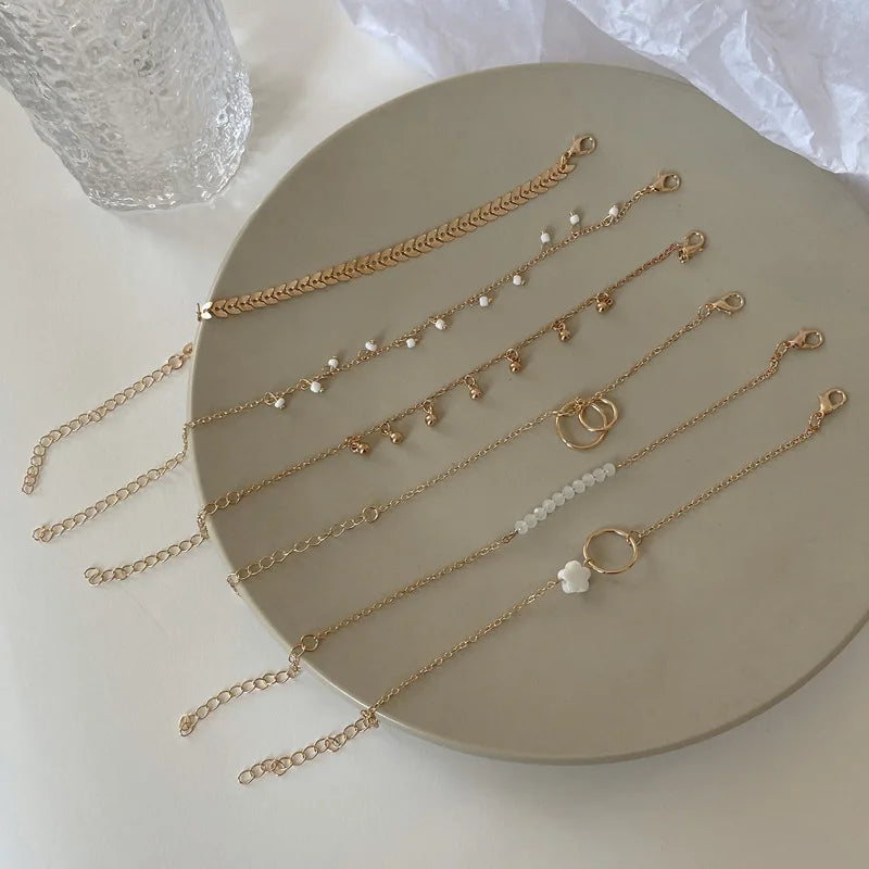 Trendy 6-Piece Bracelet