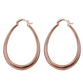 4.4cm oval earrings