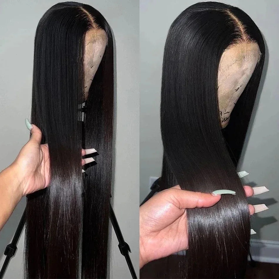 Long Soft Hair Straight Black