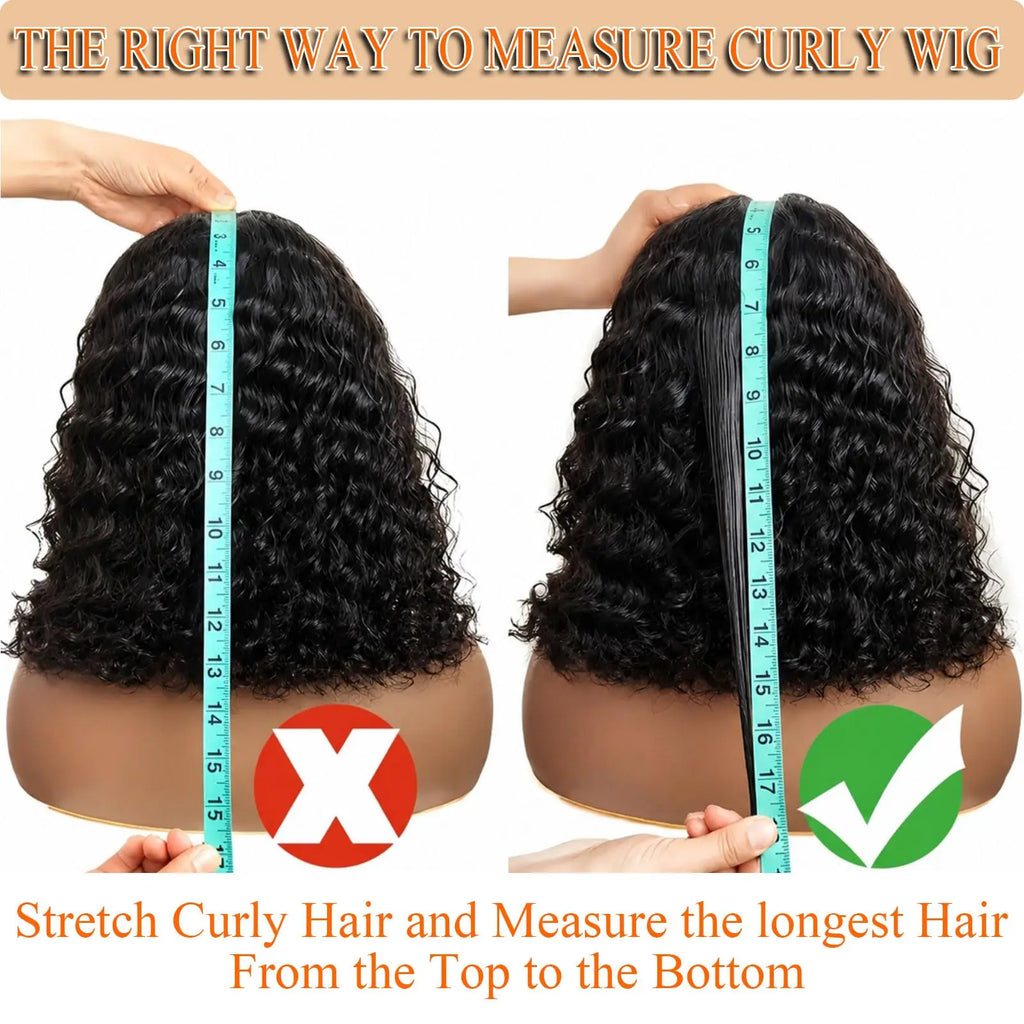 Deep Wave Bob Wig
