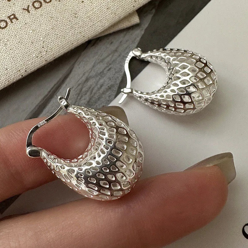 Big Web Earring